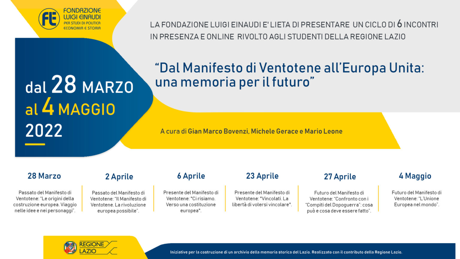 locandina manifesto ventotene europa unita memoria futuro 2022 1
